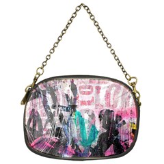 Graffiti Grunge Love Chain Purse (one Side)