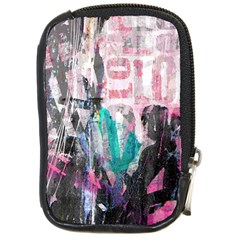 Graffiti Grunge Love Compact Camera Leather Case