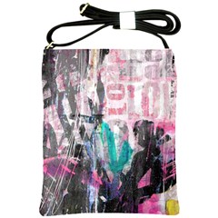 Graffiti Grunge Love Shoulder Sling Bag