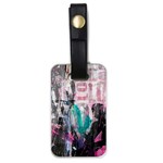 Graffiti Grunge Love Luggage Tag (One Side) Front