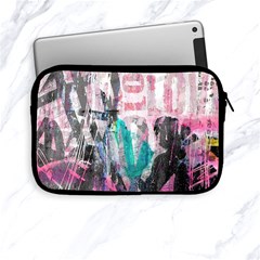 Graffiti Grunge Love Apple Ipad Mini Zippered Sleeve by ArtistRoseanneJones