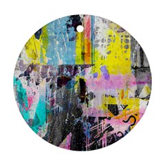 Graffiti Pop Round Ornament