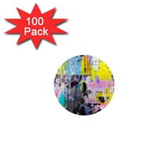 Graffiti Pop 1  Mini Button Magnet (100 Pack)