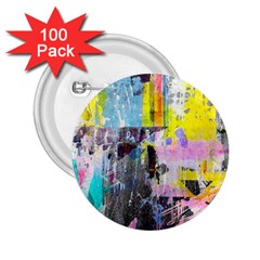 Graffiti Pop 2 25  Button (100 Pack) by ArtistRoseanneJones