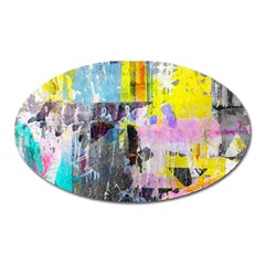 Graffiti Pop Magnet (oval)