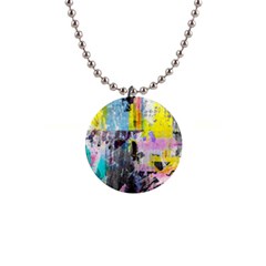 Graffiti Pop Button Necklace