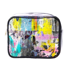 Graffiti Pop Mini Travel Toiletry Bag (one Side)