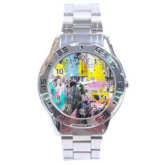 Graffiti Pop Stainless Steel Watch