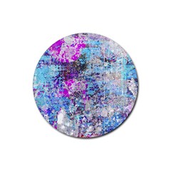 Graffiti Splatter Drink Coaster (round)