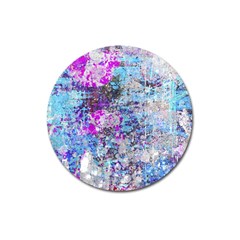 Graffiti Splatter Magnet 3  (round)