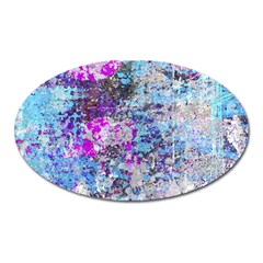 Graffiti Splatter Magnet (oval)