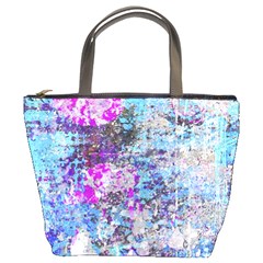 Graffiti Splatter Bucket Handbag