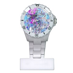 Graffiti Splatter Nurses Watch by ArtistRoseanneJones