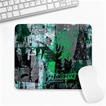 Green Urban Graffiti Large Mouse Pad (Rectangle) Front