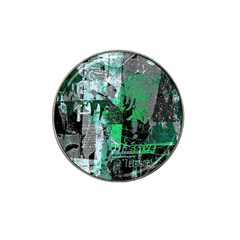 Green Urban Graffiti Golf Ball Marker (for Hat Clip)