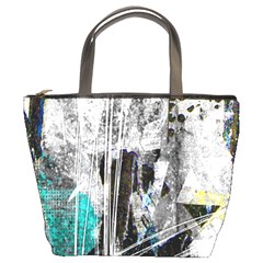 Urban Funk Bucket Handbag by ArtistRoseanneJones