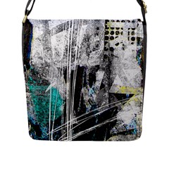 Urban Funk Flap Closure Messenger Bag (l)