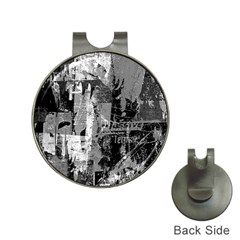 Urban Graffiti Hat Clip With Golf Ball Marker