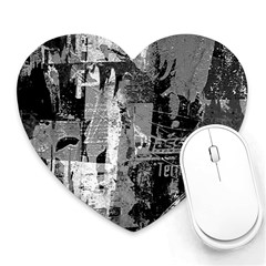 Urban Graffiti Mouse Pad (heart)