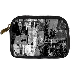 Urban Graffiti Digital Camera Leather Case by ArtistRoseanneJones