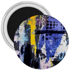 Urban Grunge 3  Button Magnet