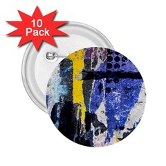 Urban Grunge 2 25  Button (10 Pack) by ArtistRoseanneJones