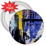 Urban Grunge 3  Button (10 pack) Front