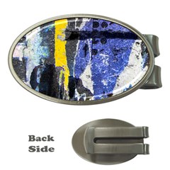 Urban Grunge Money Clip (oval) by ArtistRoseanneJones