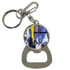 Urban Grunge Bottle Opener Key Chain by ArtistRoseanneJones