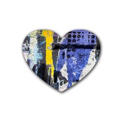 Urban Grunge Drink Coasters (heart)