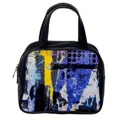 Urban Grunge Classic Handbag (one Side) by ArtistRoseanneJones