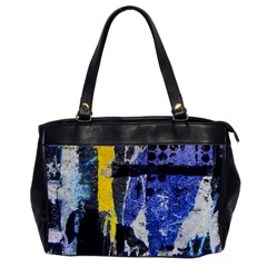 Urban Grunge Oversize Office Handbag (one Side) by ArtistRoseanneJones