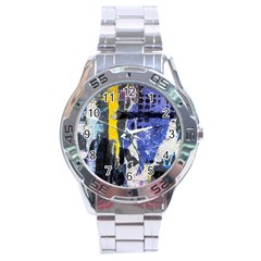 Urban Grunge Stainless Steel Watch