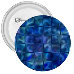 Blue Squares Tiles 3  Button