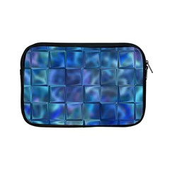 Blue Squares Tiles Apple iPad Mini Zippered Sleeve