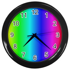 Crayon Box Wall Clock (black)