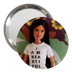 I Am Beautiful - Lupita 3  Handbag Mirror by tiffanygholar