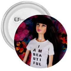 I Am Beautiful - Thuy 3  Button by tiffanygholar