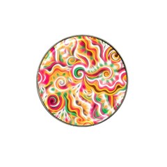 Sunshine Swirls Golf Ball Marker (for Hat Clip) by KirstenStar