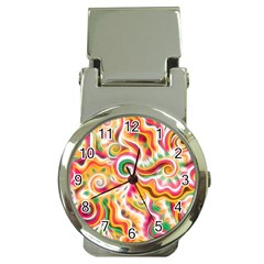 Sunshine Swirls Money Clip With Watch by KirstenStar