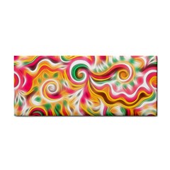 Sunshine Swirls Hand Towel by KirstenStar