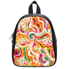 Sunshine Swirls School Bag (small) by KirstenStar