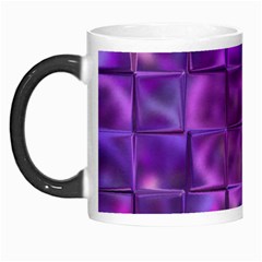 Purple Squares Morph Mug