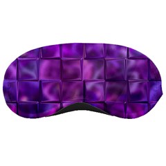 Purple Squares Sleeping Mask