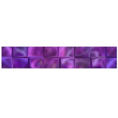 Purple Squares Flano Scarf (Large)