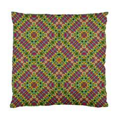 Multicolor Geometric Ethnic Seamless Pattern Cushion Case (two Sided)  by dflcprints