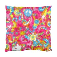 Hippy Peace Swirls Cushion Case (Single Sided) 