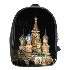 Saint Basil s Cathedral  School Bag (large) by anstey