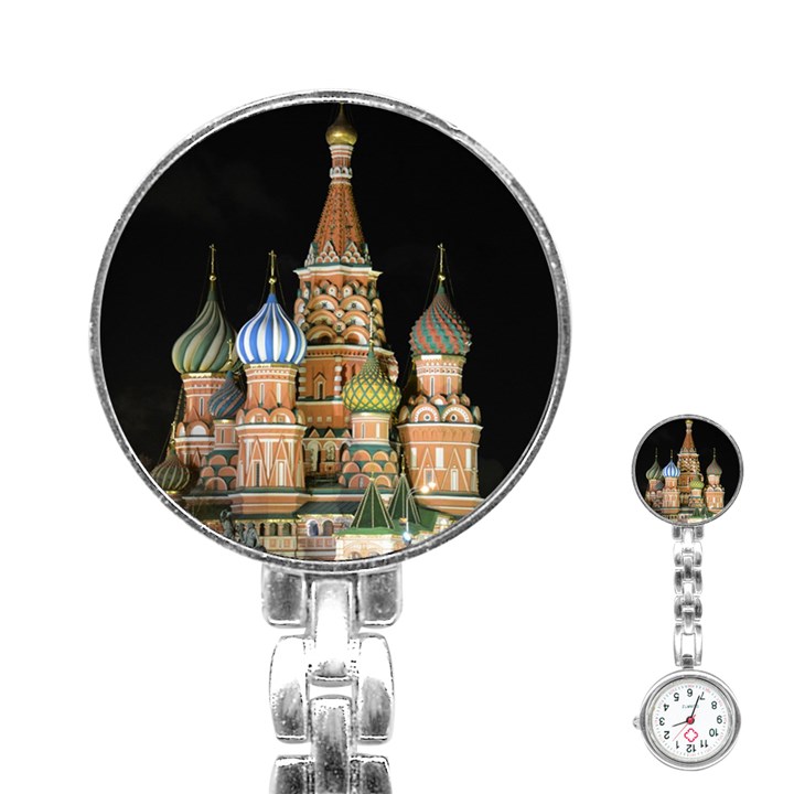 Saint Basil s Cathedral  Stainless Steel Nurses Watch