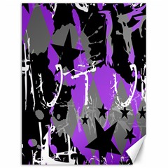 Purple Scene Kid Canvas 12  X 16  (unframed) by ArtistRoseanneJones